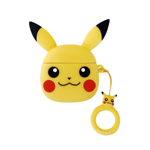 Passar till Airpods1/2 Generation Trådlösa Bluetooth-hörlurar Skyddande Skal Cartoon Silikon Apple 2 Generation Kreativ Söt Mjuk 05