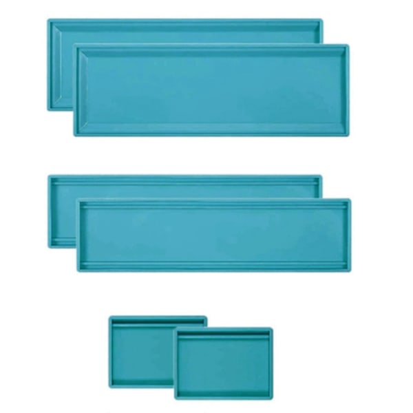 DIY Domino Box Resin Form Smyckesförvaringslåda DIY Hantverk