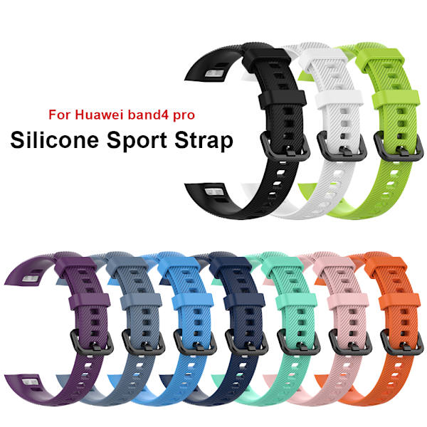 Pehmeä silikoniranneke Huawei Band 3 Pro ja Band 4 Pro -älykelloille