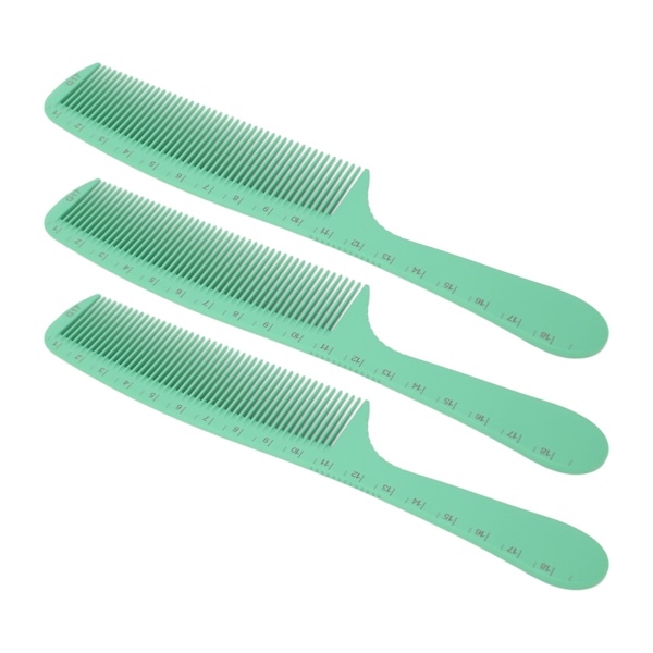 3-pack hårkamset, professionell hemmahårssalongsstylingkam för skägg