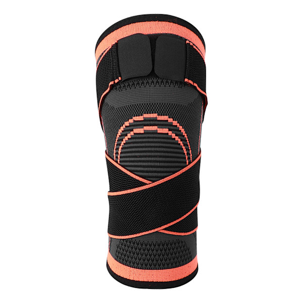 Sport Kompressionsknäskydd Stickad Elastisk Stöd Bandage Halkskyddande Skyddsutrustning Knäskydd L