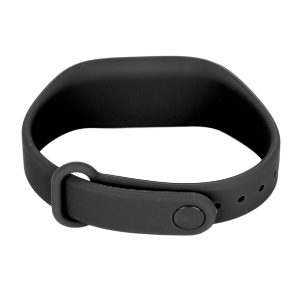 Silikonarmband för Garmin Vivofit3 Svart - Ersättningsarmband Justerbart Armband för Klocka