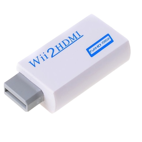 Wii till HDMI-omvandlare Wii till HDMI-adapter Wii2 till Hdmi Hd Wii2hdmi Black