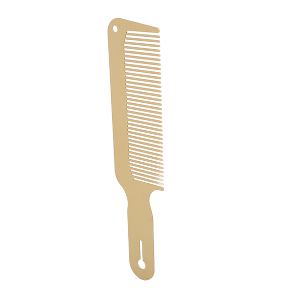 Kam Antistatisk Rustfrit Stål Barber Professionel Hår Styling Hårklippning Kam til Hår Salon