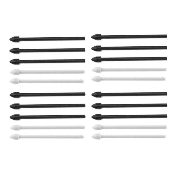 4-pack Ersättningstips för pekstift, Skrivspetsar, Reservdelar till Samsung Note 10/Note 10 Plus Svart