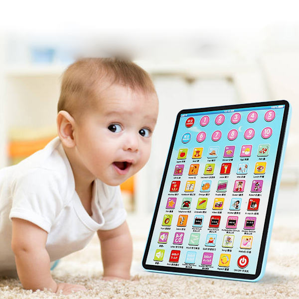 Barnas Touch-Tablett Pad Tidlig Læringsmaskin Tidlig Utdanningsleker
