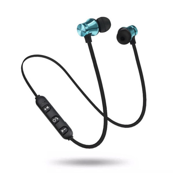Bluetooth-hörlurar X5 - Blå Blå