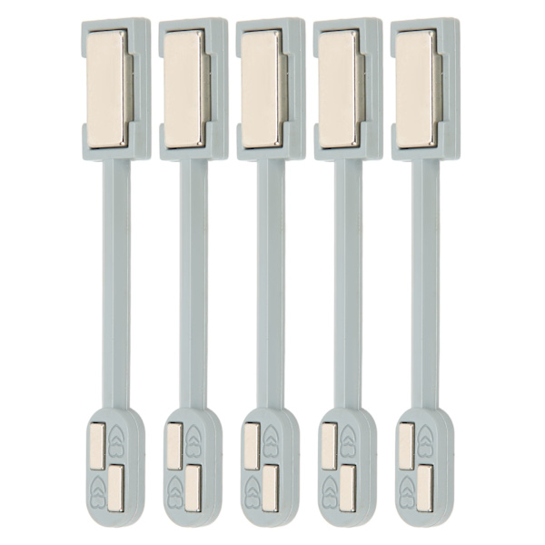 5 stk Neglekunst Magnetisk Stick Profesjonell Hjemmesalong DIY Dobbelthodet Neglemagnet Stick for Gel Polish