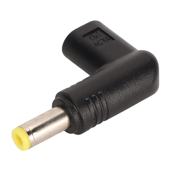 Type C Hona till 5.5x2.5mm DC-adapter Professionell Effektiv 100W PD Snabbladdning USB C till DC Ström Adapter för Laptop