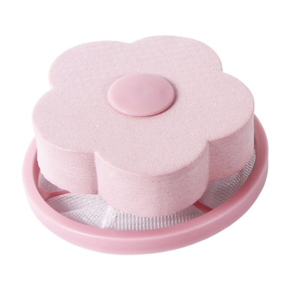 Hair Catcher for Washing Machine Pink