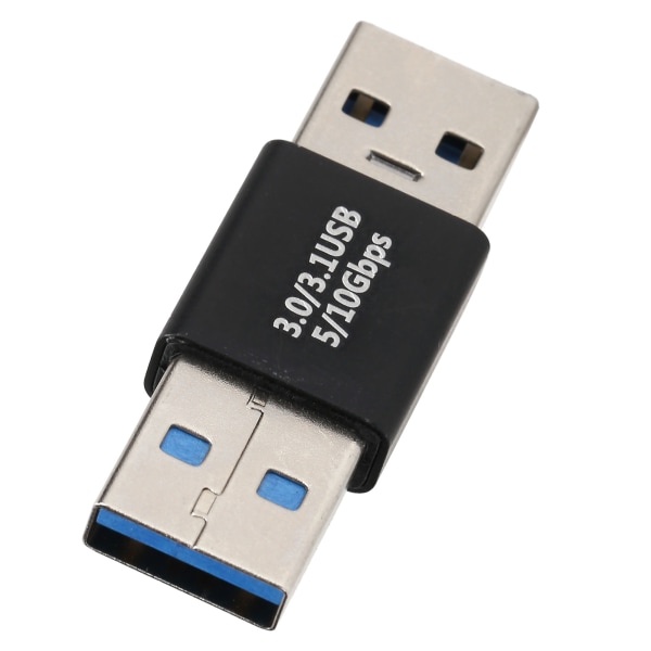 Hög Hastighet USB 3.0 Typ A Hane till Hane OTG Adapter Stöd för Data Synkronisering och Snabb Laddning