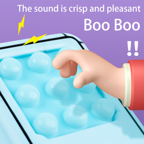 Bubble Wrap Ljud Nyckelring Sensory Fidget Pop Toy