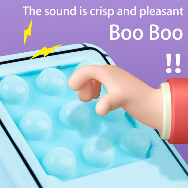Nyckelring med bubbelplastljud - Sensorisk Fidget Pop-leksak
