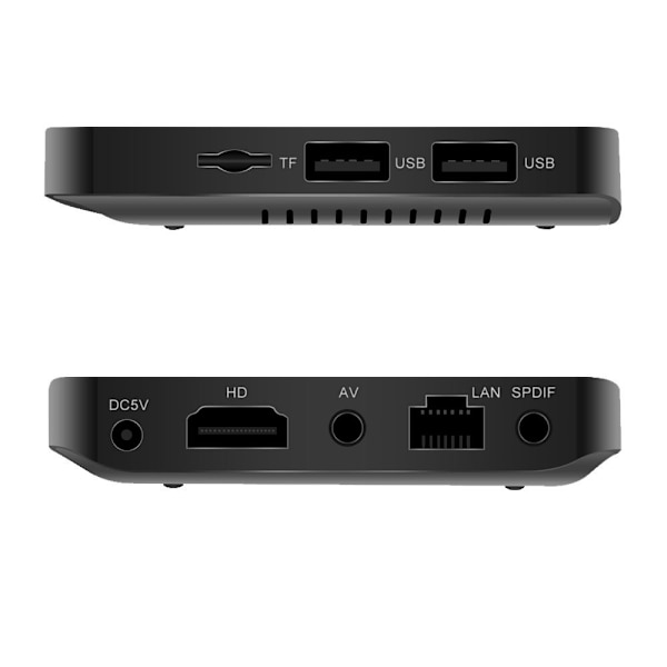 Q96 Mini TV-box Set Top Box EU-kontakt 4GB+32GB