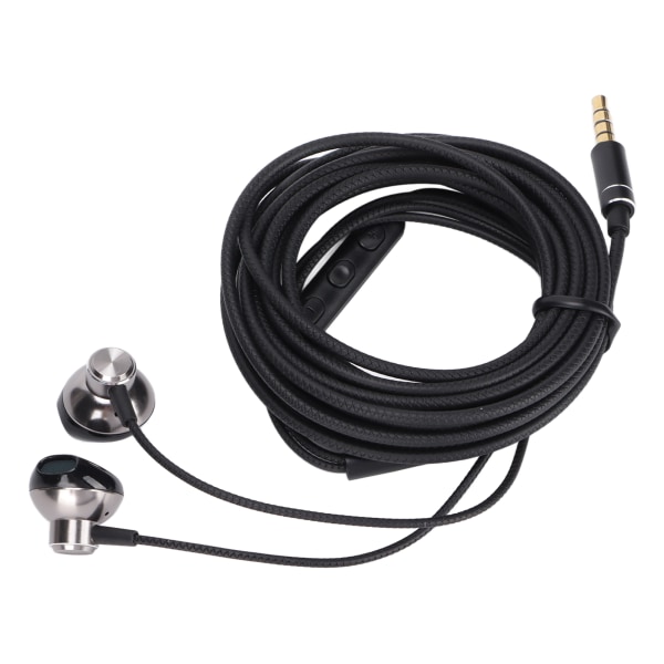 D20 Langalliset kuulokkeet Langalliset nappikuulokkeet Kuulokkeet Automaattinen melunvaimennus Sisäänrakennettu mikrofoni 3,5 mm Musta