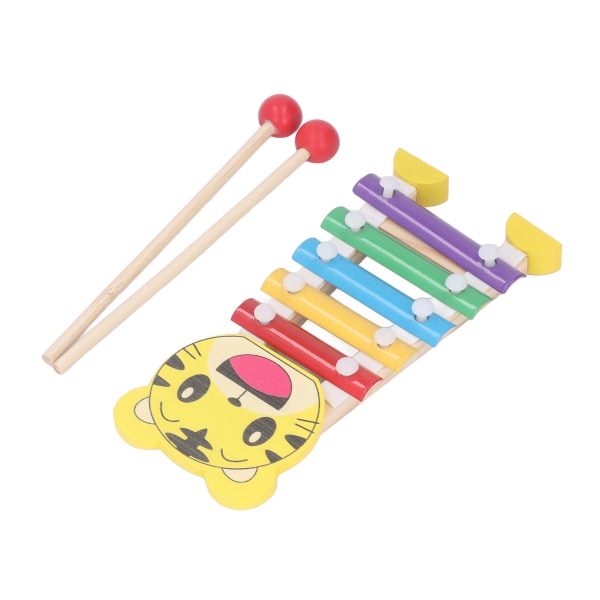 Trä Percussion Instrument Leksak Pedagogisk Toddler Musikinstrument Leksak Förskole Upplysande Musikleksak Tiger