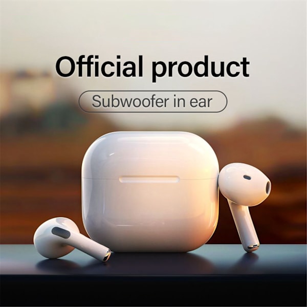 Halv i örat Mini Ultra Lång Standby Samtal Sport Musik TWS True Wireless Bluetooth Headset för Lenovo LP40