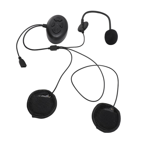 Motorcykel Bluetooth-headset HiFi-stereoljud Stöd GPS-navigering Handsfree Musiksamtal Vattentät Stor knapp Bluetooth 5.0 Hjälmheadset