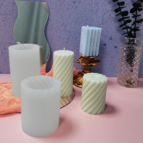 Form for sylinderstripete lysproduksjon modell molds H A