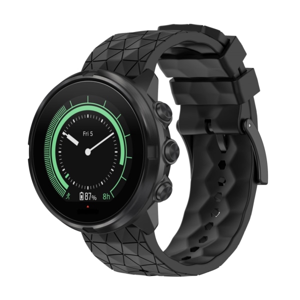 Silikonreim Kompatibel med Suunto 9 Smartklokke GPS/SUUNTO 9 Baro Sport Wrist HR Utbyttingsreim