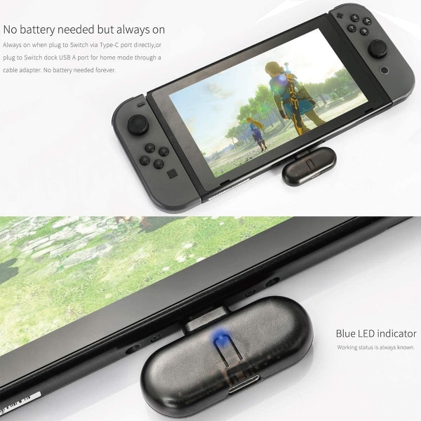 USB till Bluetooth-adapter för Switch Port-kort