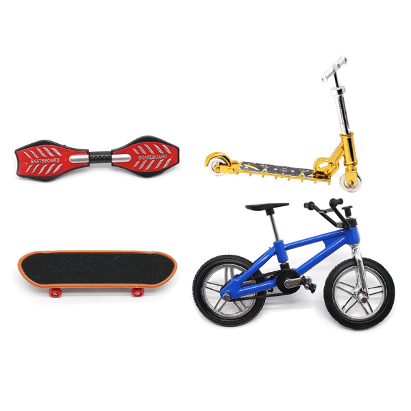 Modellbil Simuleringsstykke Stemningsstykke Sykkel Skateboard Rock Crawler Dekorativt Stykke Style 3