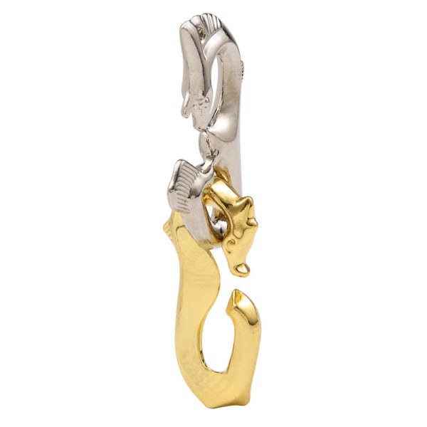 Zink-legering Opluknings-Burr-Puslespil Magisk Legering Uddannelsesmæssige Legetøj Streng Puslespil Intellektuel Looping-off Spænde Alloy-Maze Lock