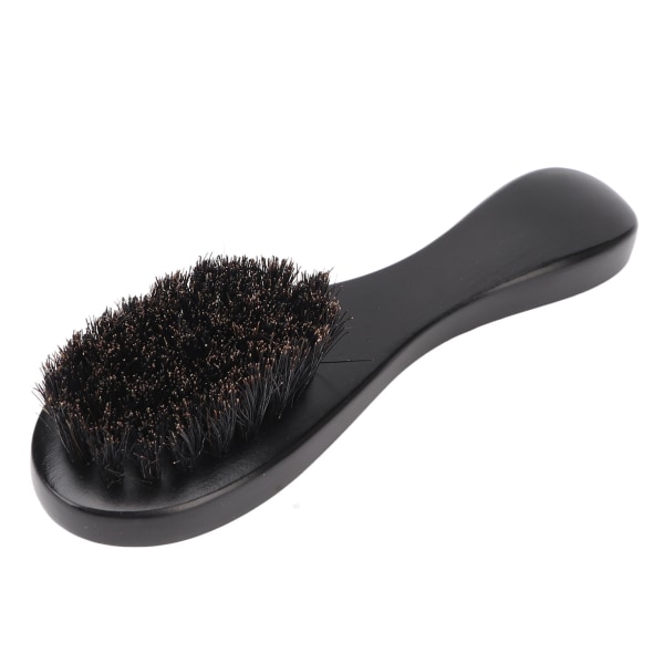 Skäggborste för barberare, blekning, rengöring, bärbar, mjuk, trä, nackborste för män