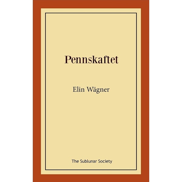 Pennskaftet 9789188999832