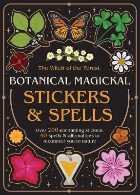 Botanical Magickal Stickers & Spells 9781805704232