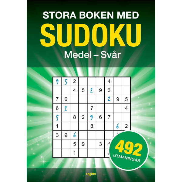 Stora boken med Sudoku 9788775375561