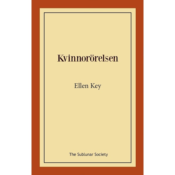 Kvinnorörelsen 9789189235915