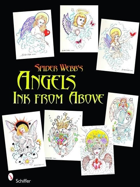 Spider webbs angels - ink from above 9780764336409