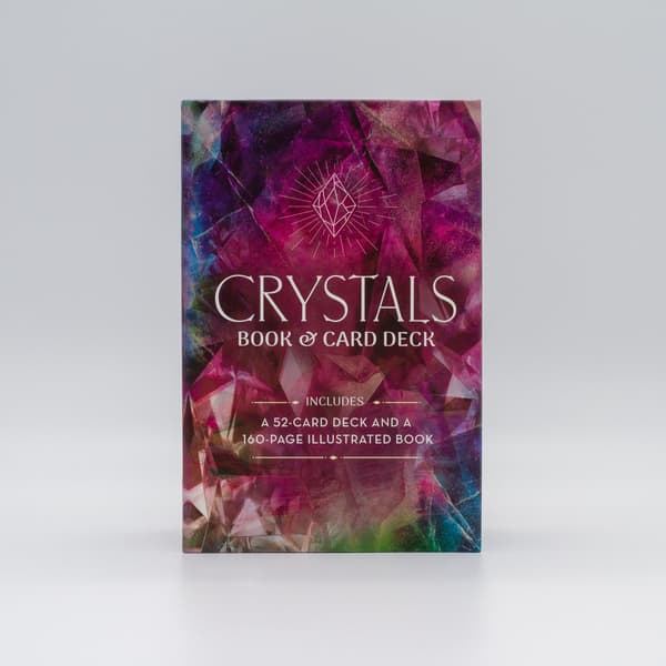 Crystals Book & Card Deck (52-Card Deck & 9781398801912