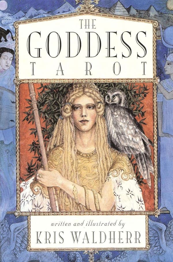 The Goddess Tarot Book 9781572811294