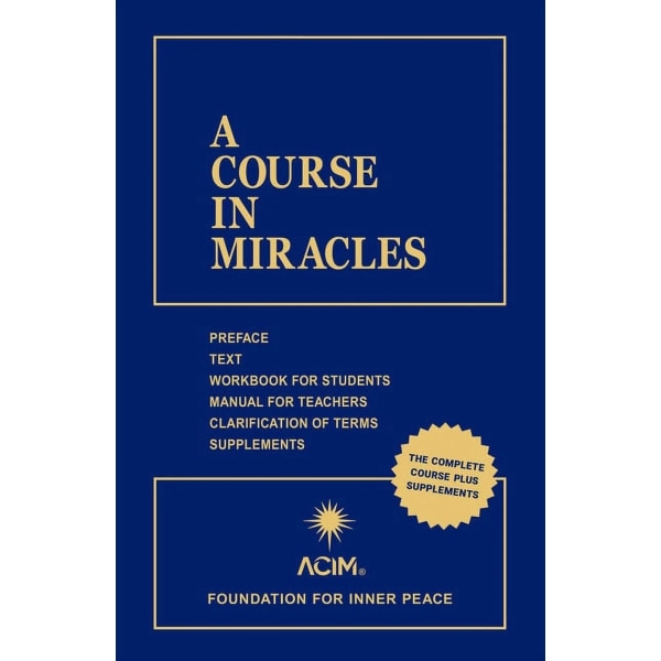A Course In Miracles (3 Volumes In 1) (3rd 9781883360252