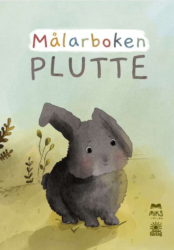 Målarboken Plutte 9789153170501