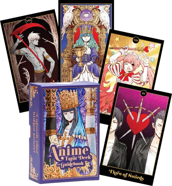 The Anime Tarot Deck and Guidebook 9781647225698