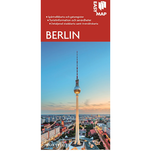 Berlin EasyMap stadskarta 9789113076379