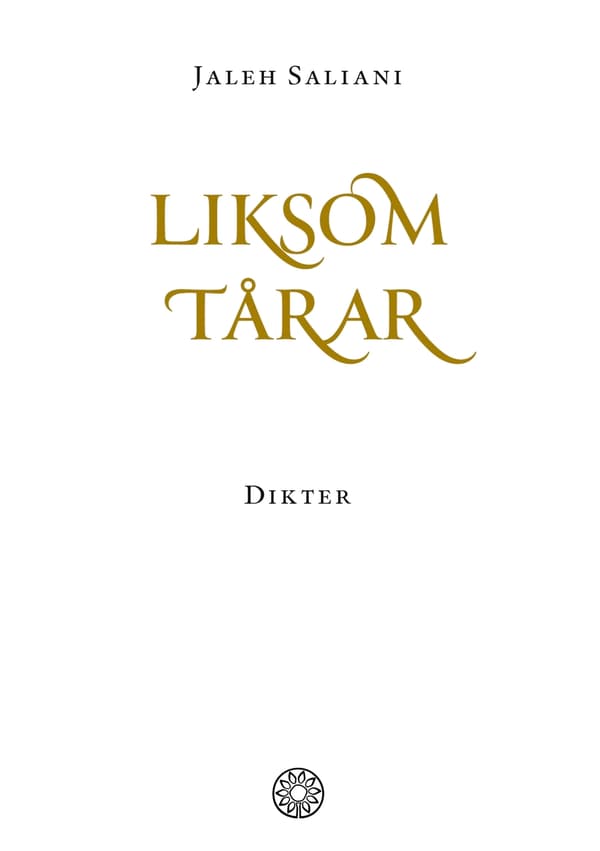 Liksom tårar 9789189991590