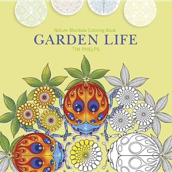 Garden life - nature mandala coloring book 9780764352799