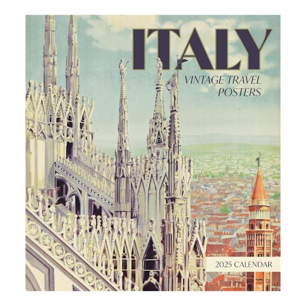 Italy: Vintage Travel Posters CAL25167 9781087509471