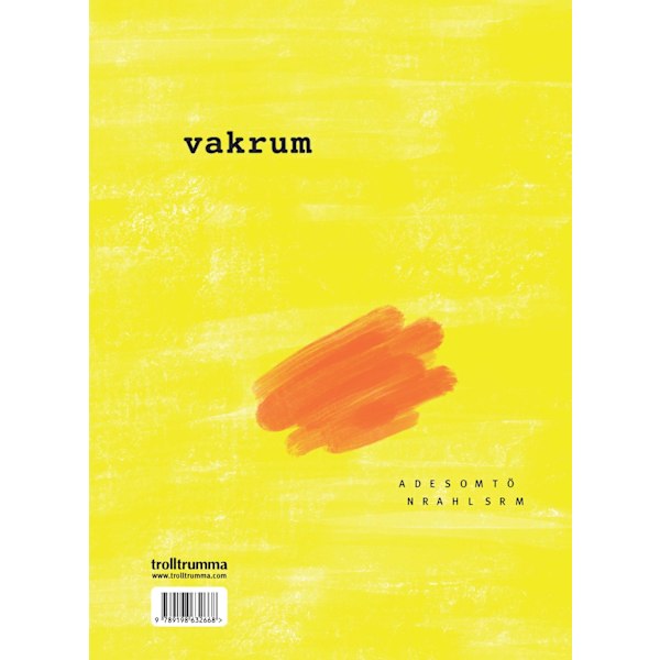 Vakrum 9789198632668