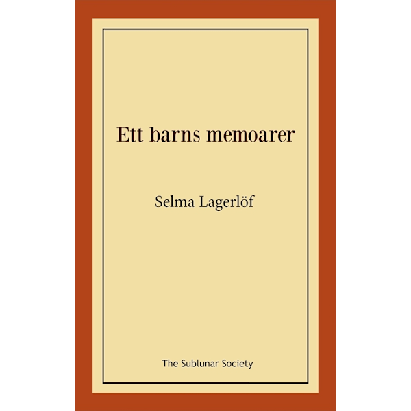 Ett barns memoarer 9789188999443