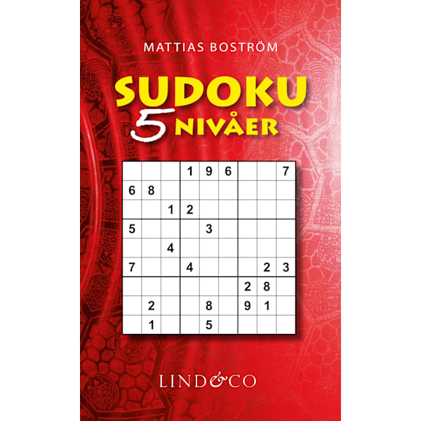Sudoku : 5 nivåer 9789179033460