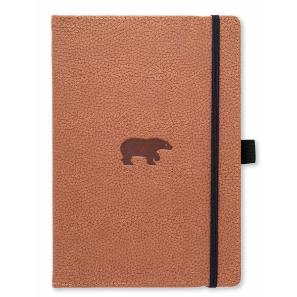 Dingbats* Wildlife A5+ Plain - Brown Bear Notebook 9781913104344