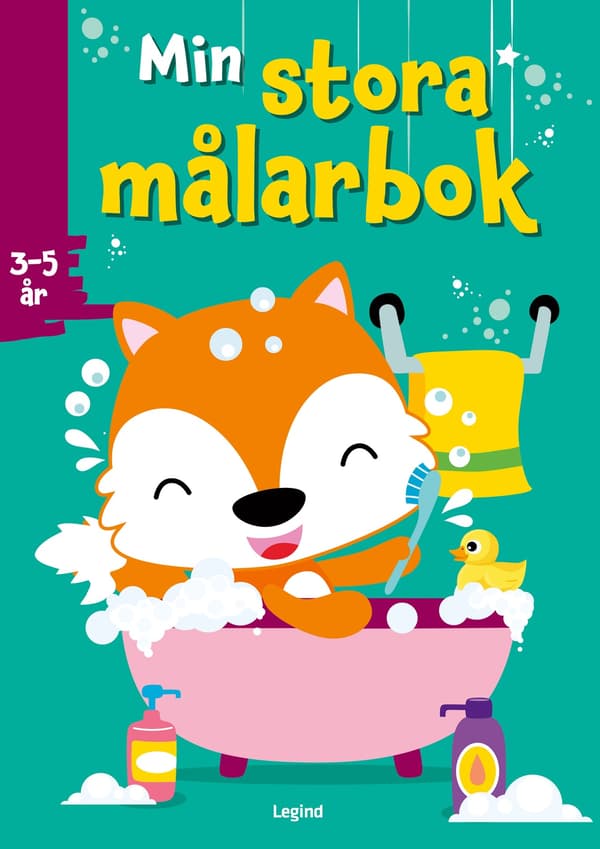 Min stora målarbok 9788775376476