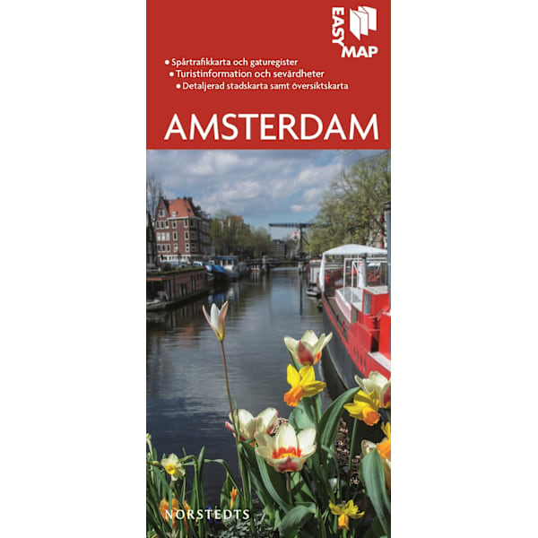 Amsterdam EasyMap stadskarta 9789113076423
