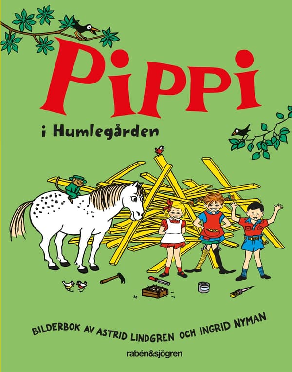 Pippi i Humlegården 9789129695816