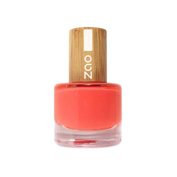 ZAO Nail polish Orange coral 3700756606835